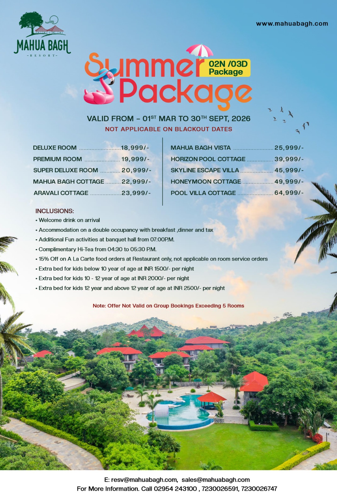 best resort in kumbhalgarh