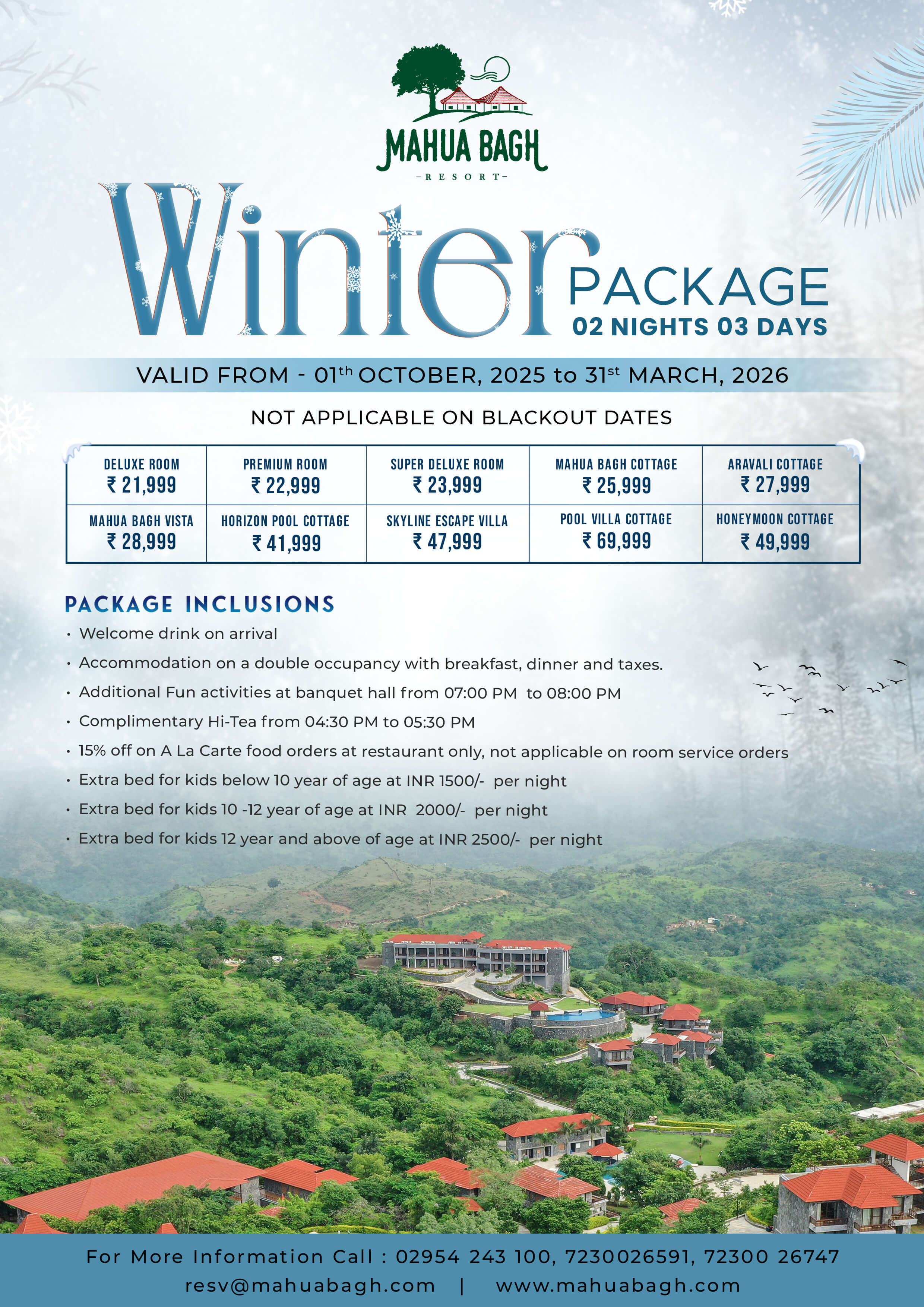 best resort in kumbhalgarh